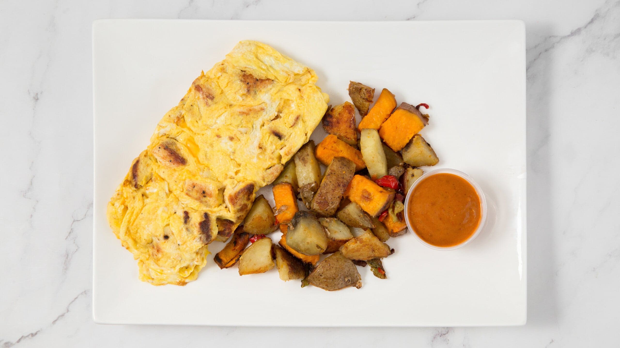 Corned Beef Hash Omelette