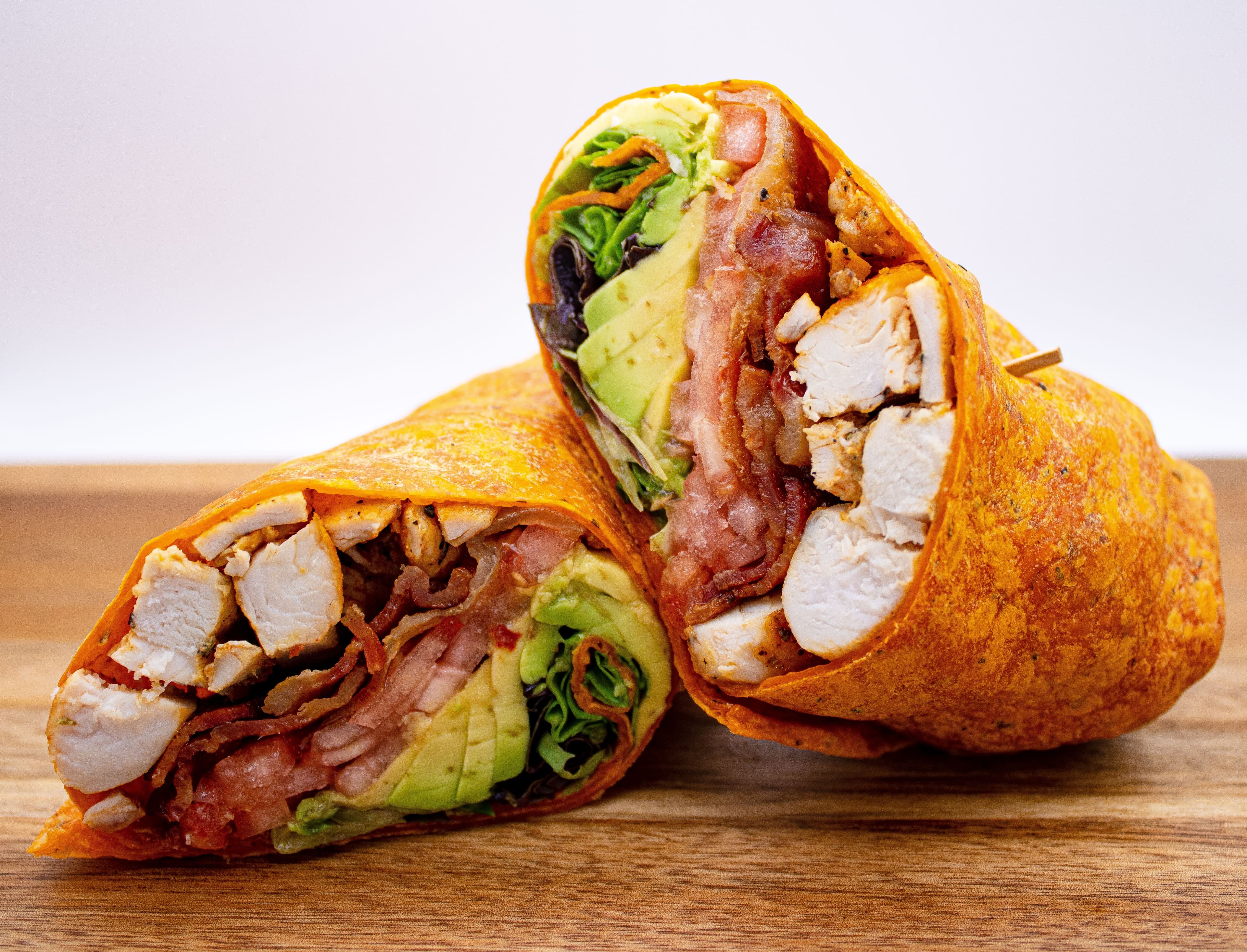 Grilled Chicken (B.L.T) Avocado Wrap